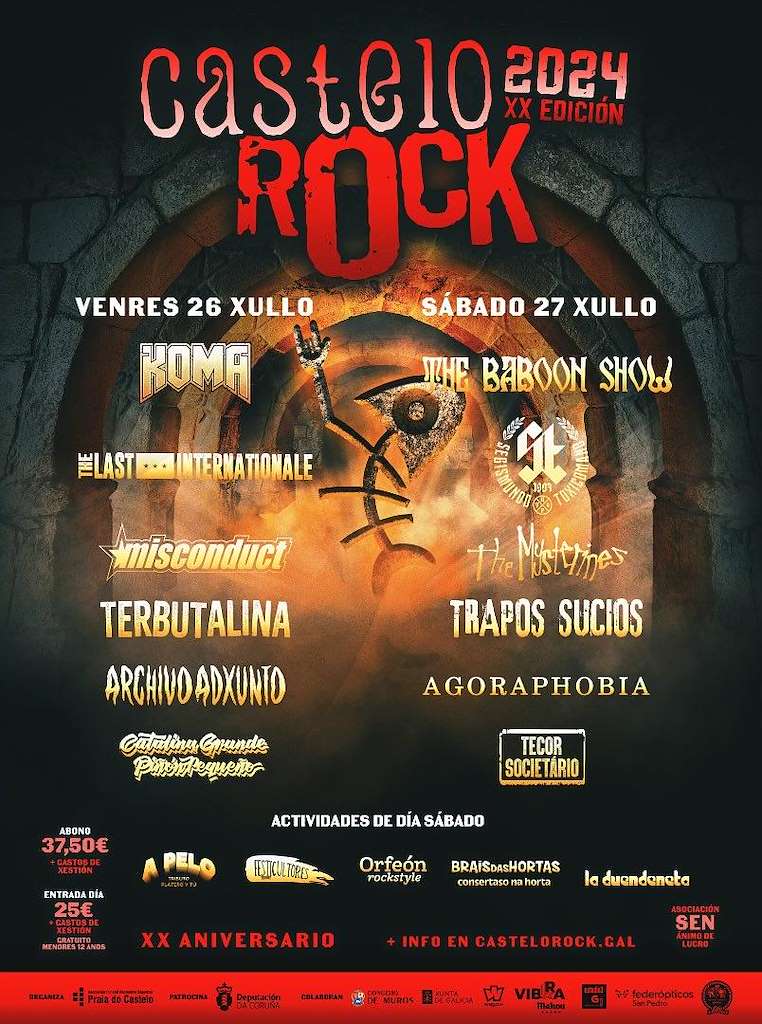 XX Castelo Rock  en Muros