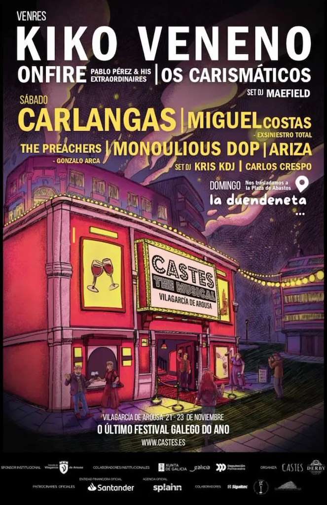 Castes The Musical en Vilagarcía de Arousa