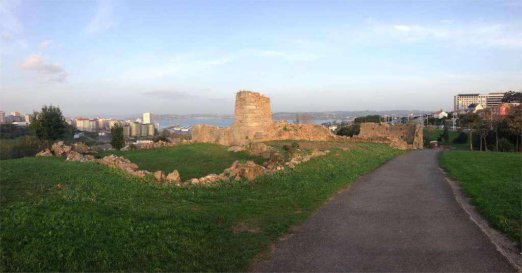 Castillo de Eirís en A Coruña