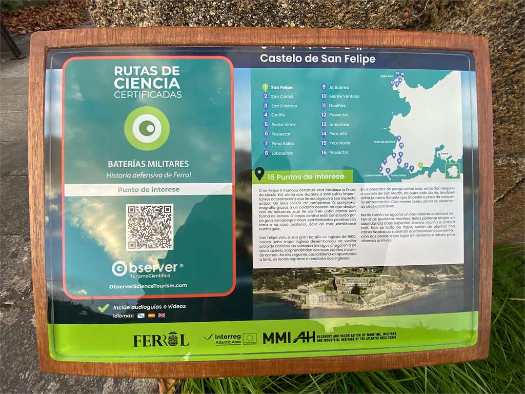 Castillo de San Felipe en Ferrol