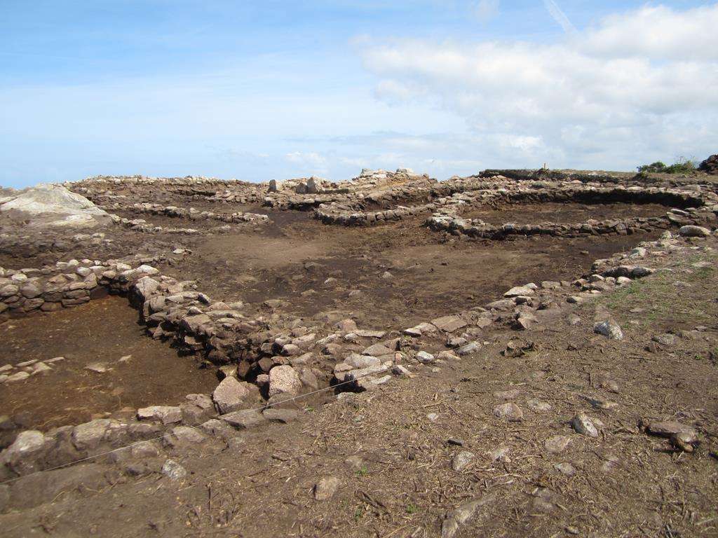 Castro da Cidá en Ribeira
