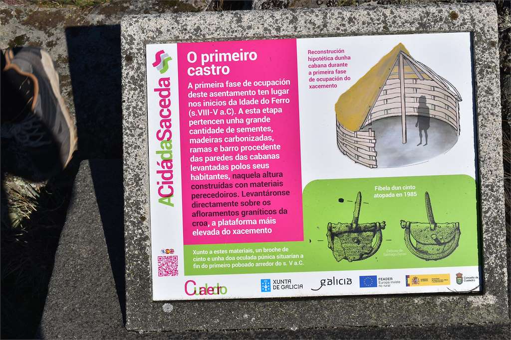 Castro da Saceda en Cualedro