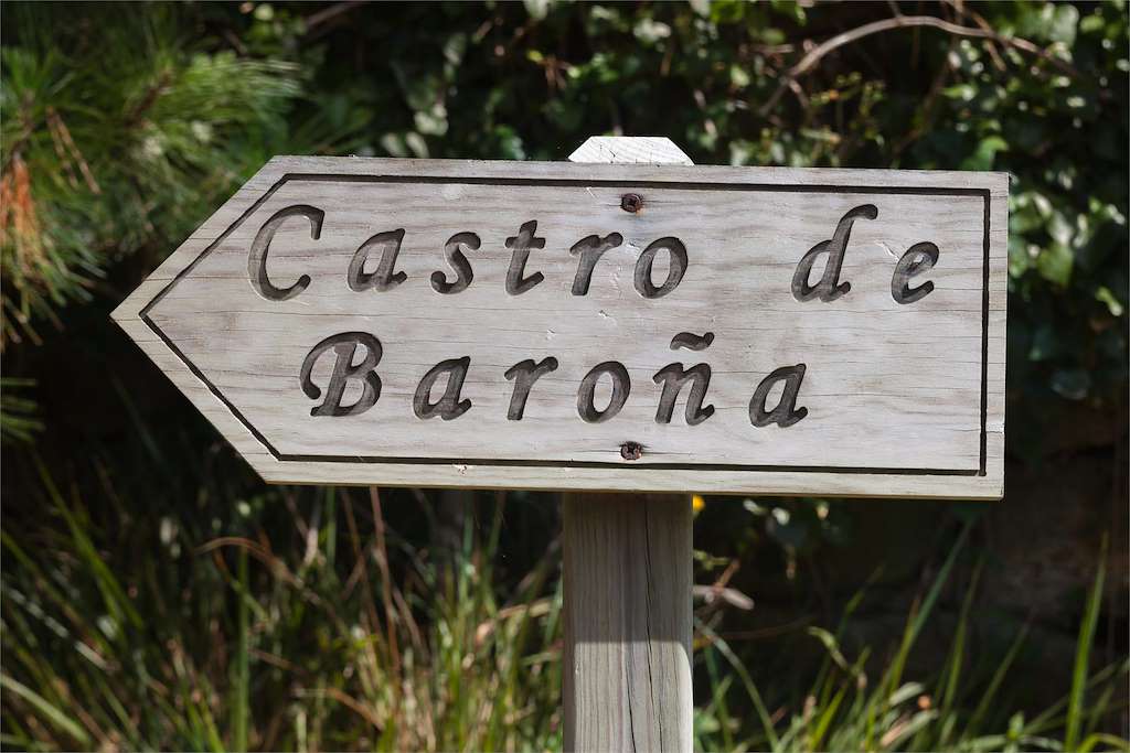 Castro de Baroña en O Porto do Son