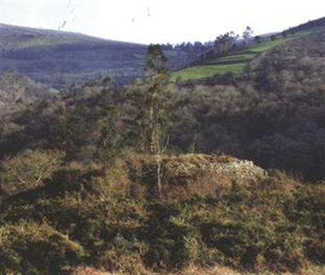 Castro de Quenxe en Corcubión