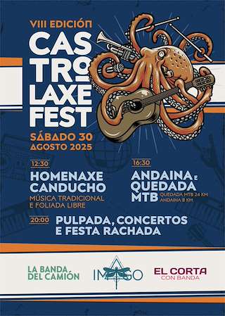 Fechas, información, programa, cartel, imágenes, mapa y ubicación de VIII Castro & Laxe Fest  en  Culleredo