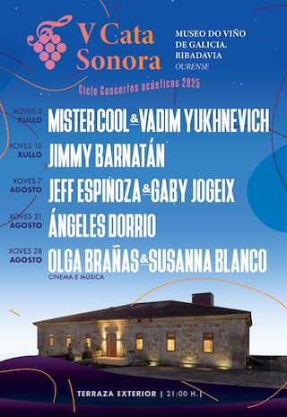 Fechas, información, programa, cartel, imágenes, mapa y ubicación de V Cata Sonora  - Ciclo de Conciertos Acústicos  en  Ribadavia