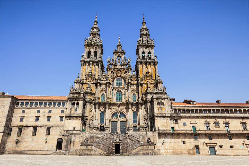 Catedral de Santiago en Santiago de Compostela