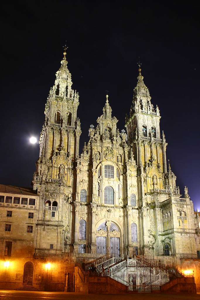 Catedral de Santiago en Santiago de Compostela