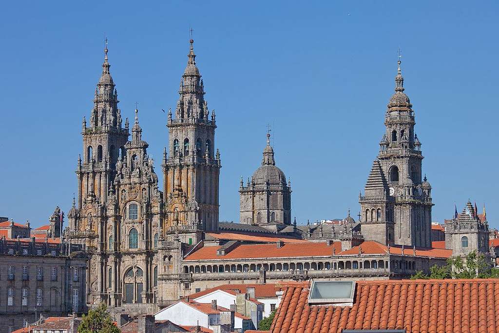 Catedral de Santiago en Santiago de Compostela