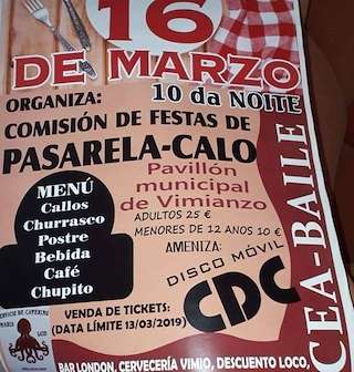 Cea - Baile de Pasarela - Calo en Vimianzo