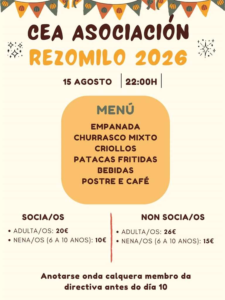 Cea Asociación Rezomilo (2026) en Esgos