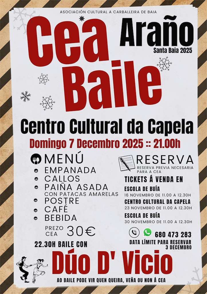 Cea Baile de Araño (2025) en Rianxo