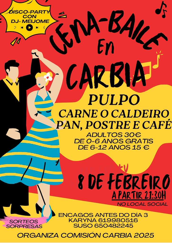 Cea - Baile de Carbia en Vila de Cruces