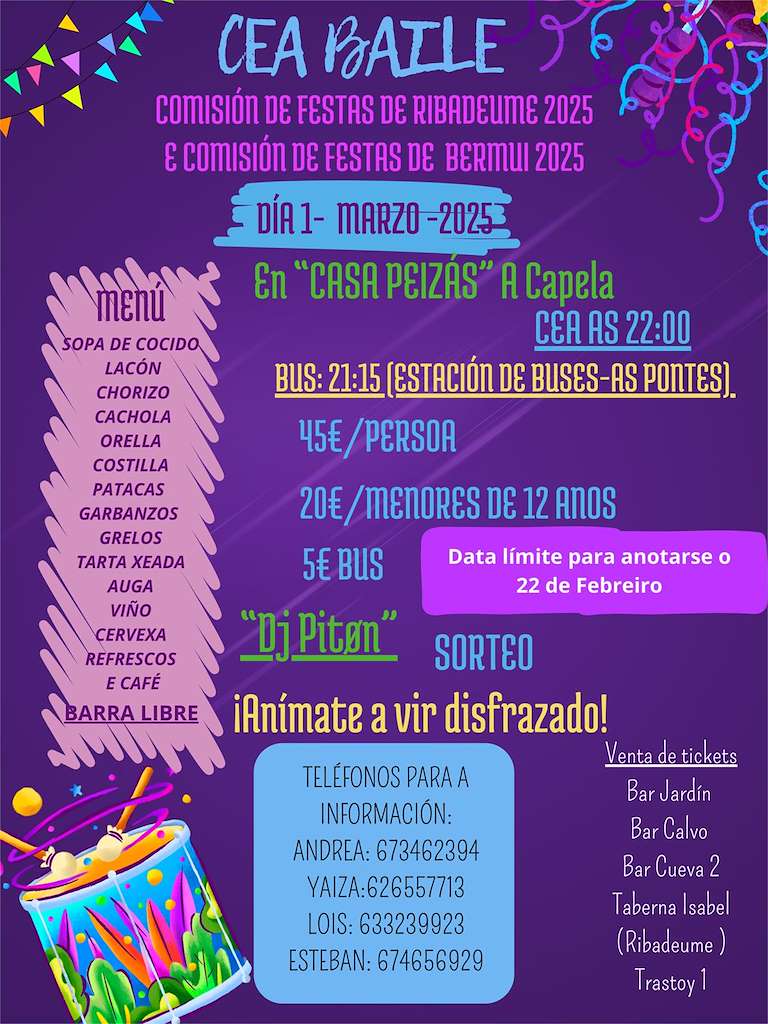 Cea - Baile de Entroido en A Capela
