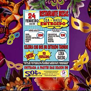 Fechas, información, programa, cartel, imágenes, mapa y ubicación de Cea - Baile de Entroido de Lago   en  Valdoviño