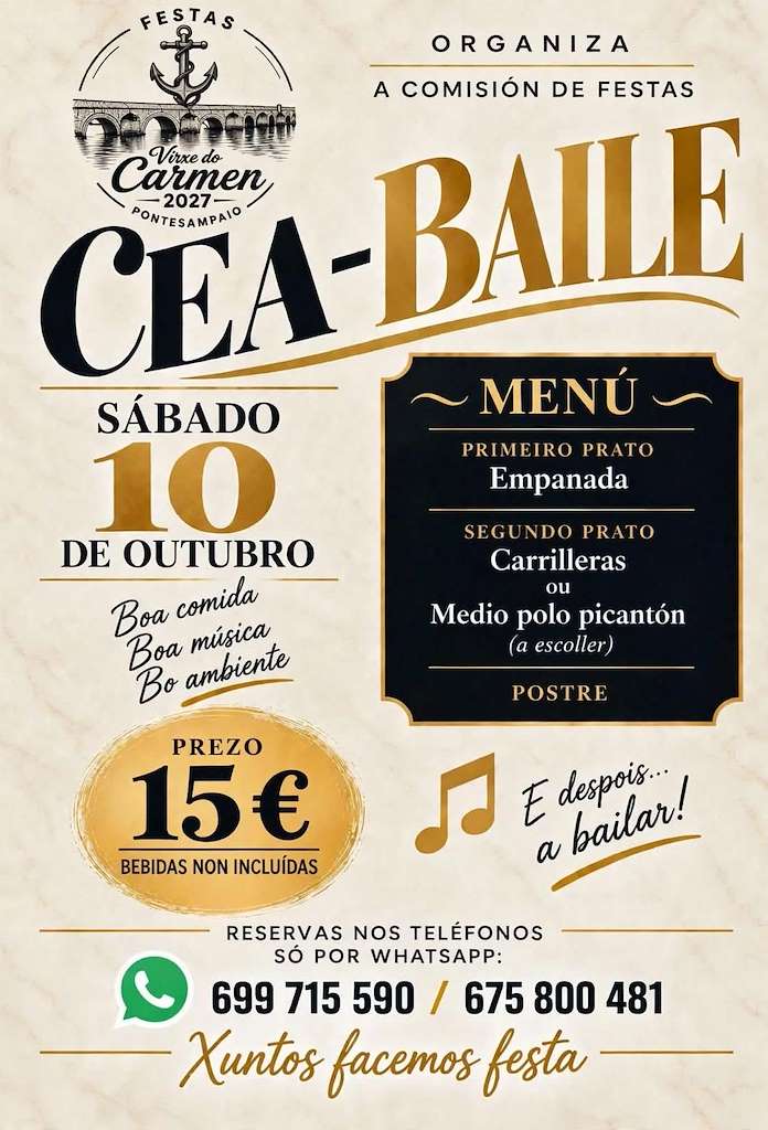 Cea - Baile de Pontesampaio (2026) en Pontevedra