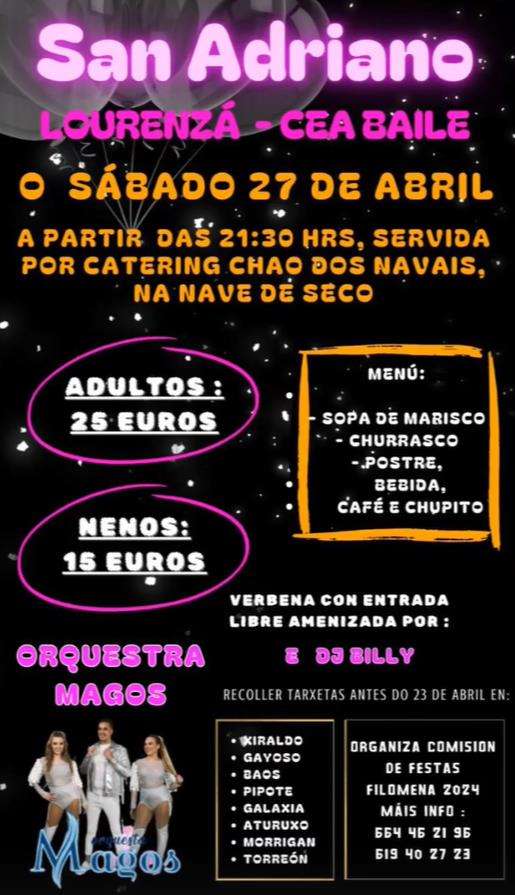 Cea-Baile de San Adriano  en Lourenzá
