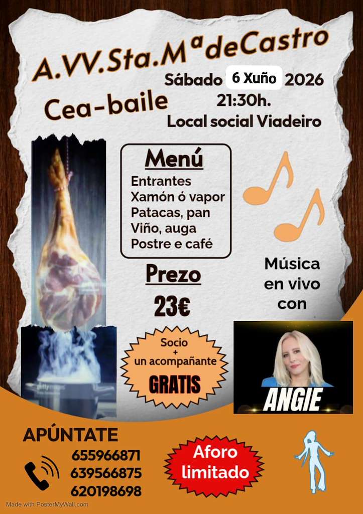 Cea-Baile de Santa María de Castro (2026) en Miño