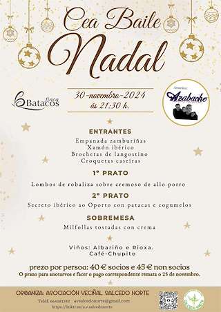 Fechas, información, programa, cartel, imágenes, mapa y ubicación de Cea - Baile do Nadal de Salcedo Norte  en  Pontevedra