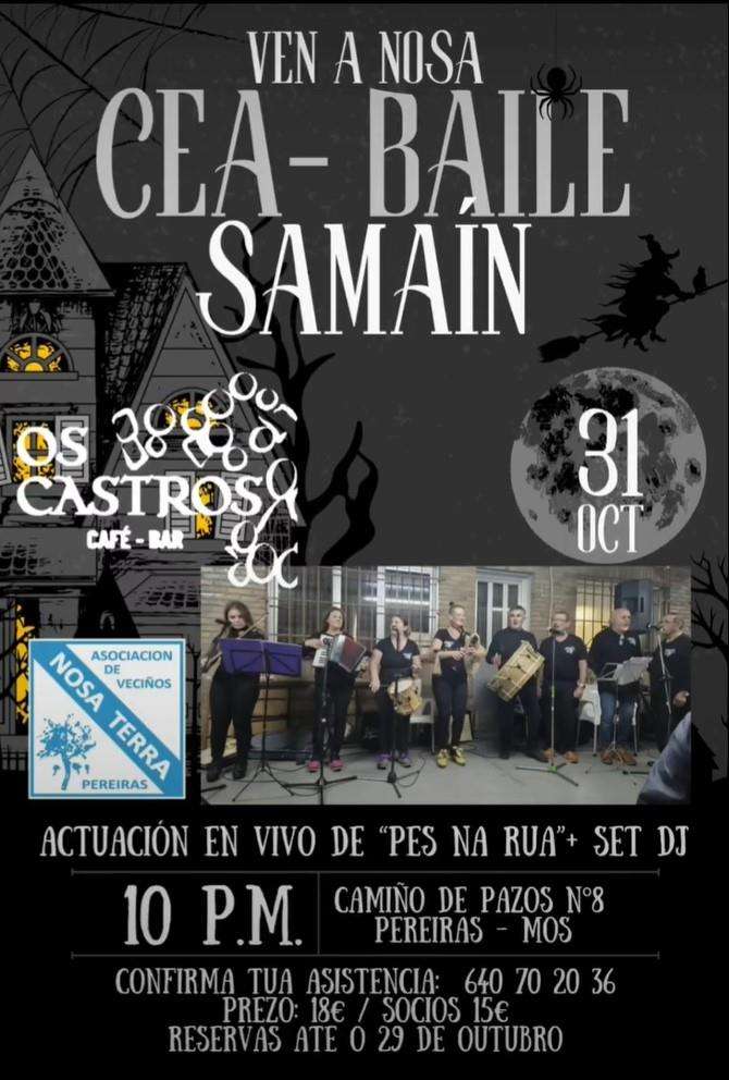 Cea - Baile do Samaín de Pereiras en Mos