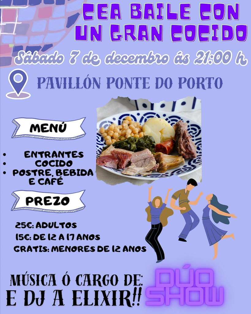 Cea-Baile e Gran Cocido de Ponte do Porto en Camariñas