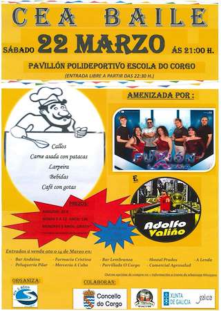 Fechas, información, programa, cartel, imágenes, mapa y ubicación de Cea Baile  en  O Corgo