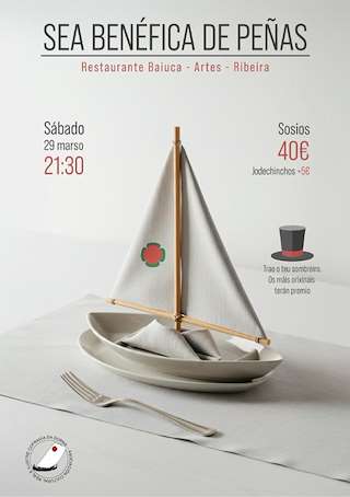 Fechas, información, programa, cartel, imágenes, mapa y ubicación de Cea Benéfica de Peñas  en  Ribeira