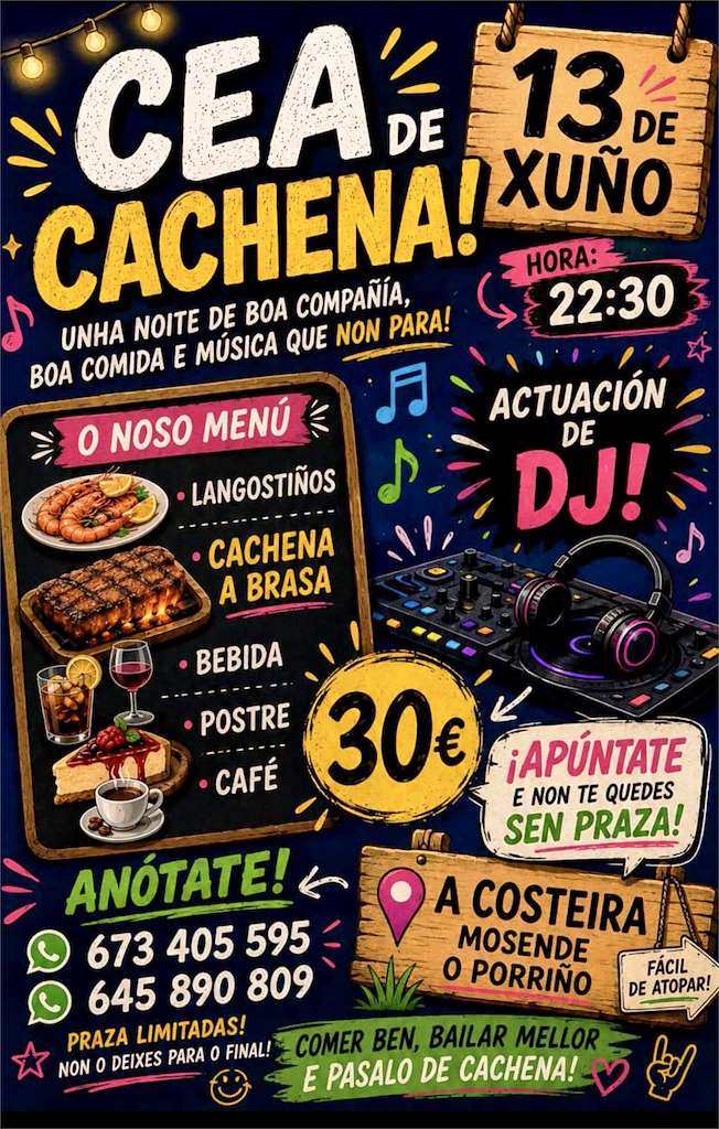 Cea de Cachena de Mosende (2026) en O Porriño