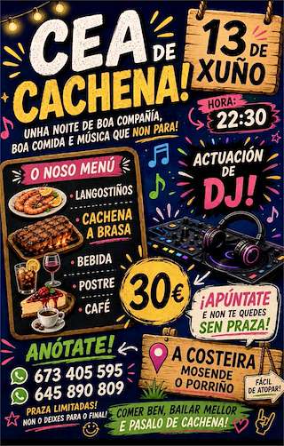 Fechas, información, programa, cartel, imágenes, mapa y ubicación de Cea de Cachena de Mosende (2026)  en  O Porriño