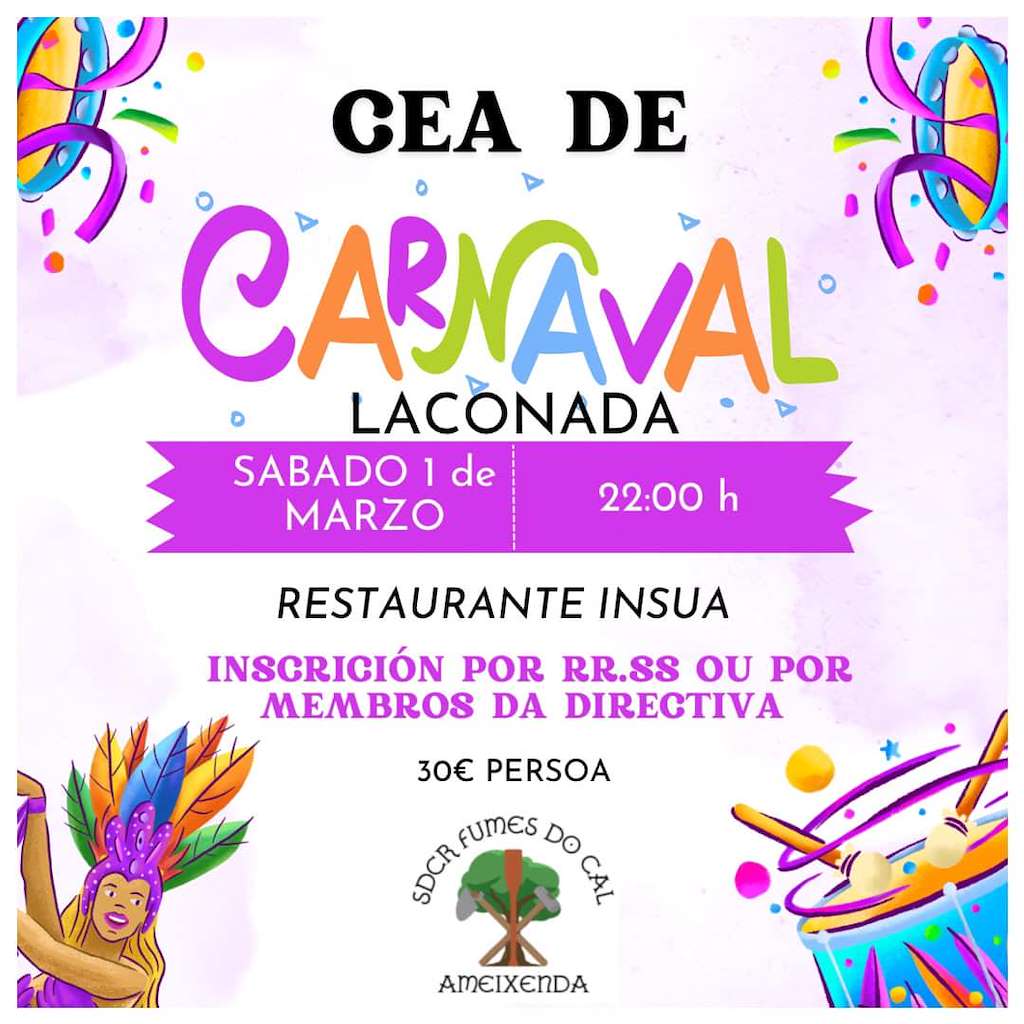 Cea de Carnaval - Laconada de Ameixenda en Cee