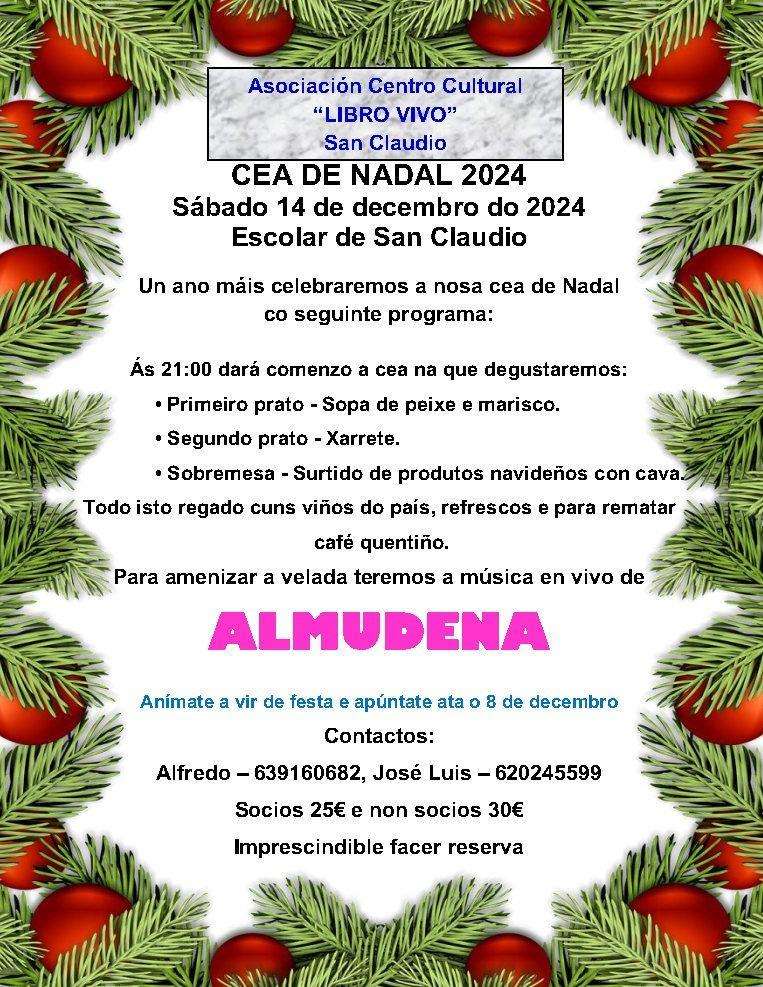 Cea de Nadal de San Claudio en Ortigueira