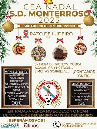 Fechas, información, programa, cartel, imágenes, mapa y ubicación de Cea de Nadal  (2025)  en  Monterroso