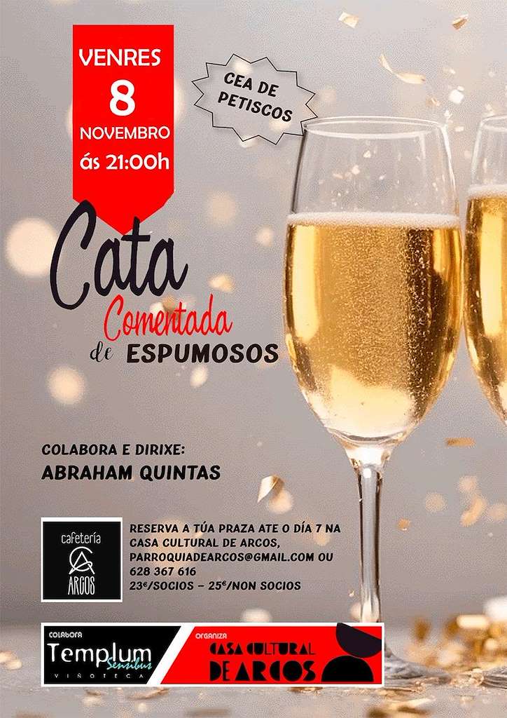 Cea de Petiscos - Cata Comentada de Arcos en Ponteareas