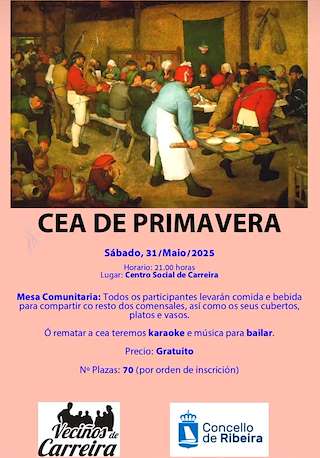 Fechas, información, programa, cartel, imágenes, mapa y ubicación de Cea de Primavera de Carreira  en  Ribeira