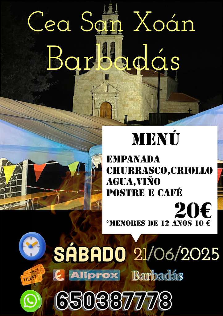 Cea de San Xoán da Nosa Aldea (2025) en Barbadás
