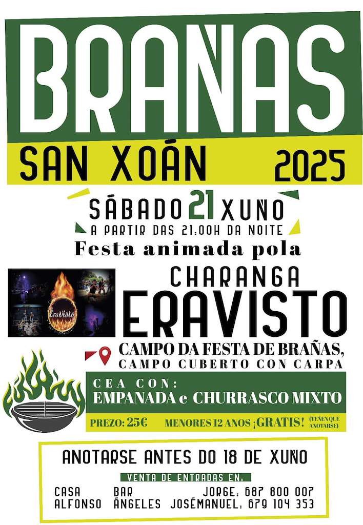 Cea de San Xoán de Brañas  (2025) en Toques
