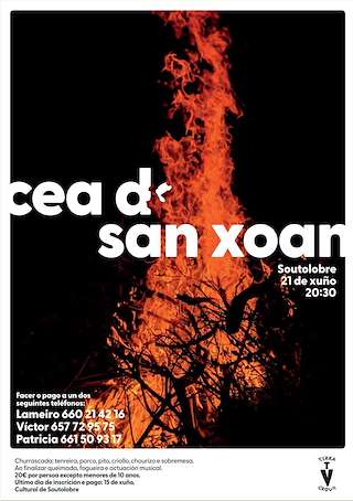Fechas, información, programa, cartel, imágenes, mapa y ubicación de Cea de San Xoán de Soutolobre  en  Salvaterra do Miño