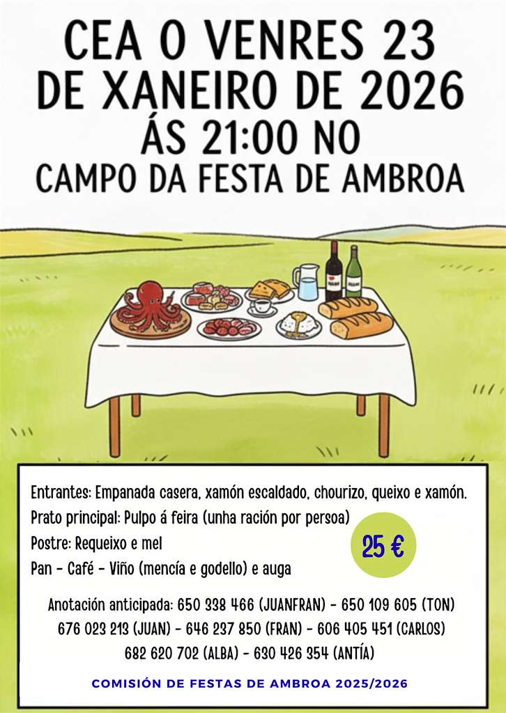 Cea Popular de Ambroa en Irixoa