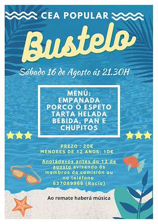 Fechas, información, programa, cartel, imágenes, mapa y ubicación de Cea Popular de Bustelo de Veiga  en  Xunqueira de Ambía