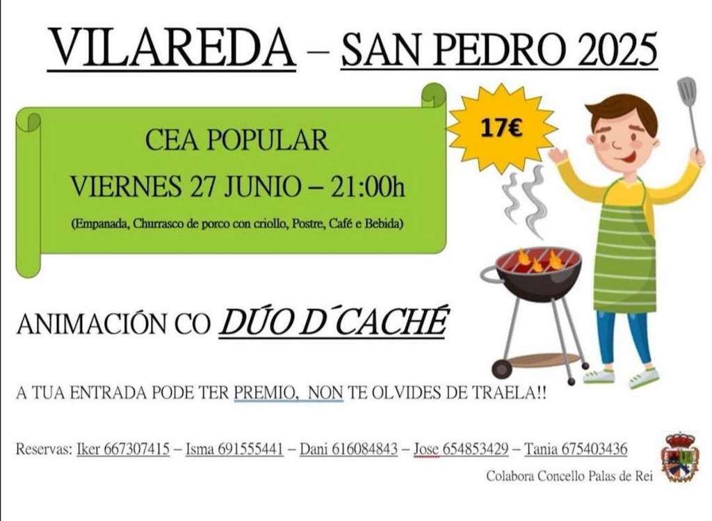 Cea Popular de San Pedro de Vilareda en Palas de Rei