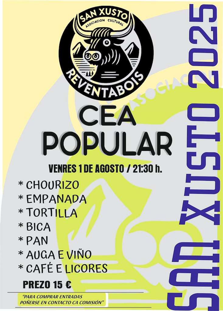 Cea Popular de San Xusto (2025) en Carballeda de Valdeorras