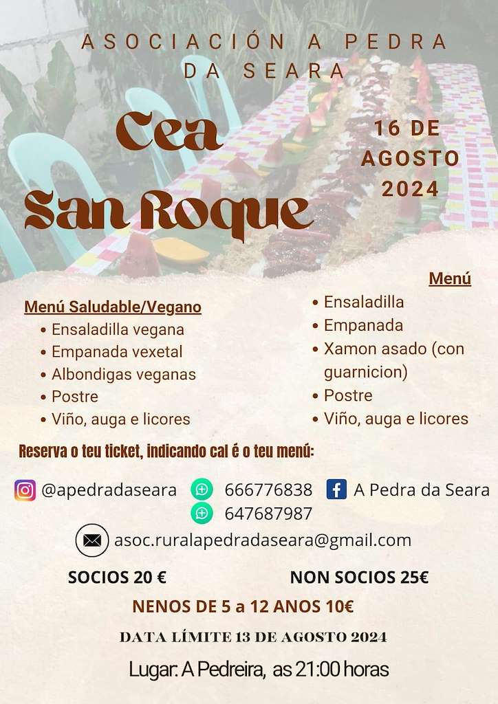 Cea San Roque de A Pedra da Seara en Cartelle