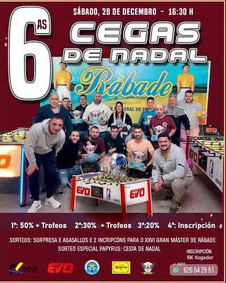 Fechas, información, programa, cartel, imágenes, mapa y ubicación de VI Cegas de Nadal  en  Rábade