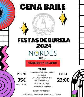 Cena - Baile en Burela