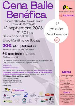 II Cena Benéfica Fin de Verano de Bouzas (2026) en Vigo