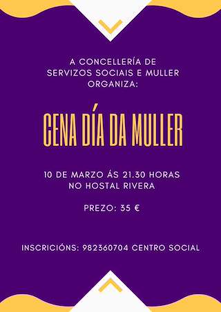 Comida del día de la Mujer (2026) en Becerreá