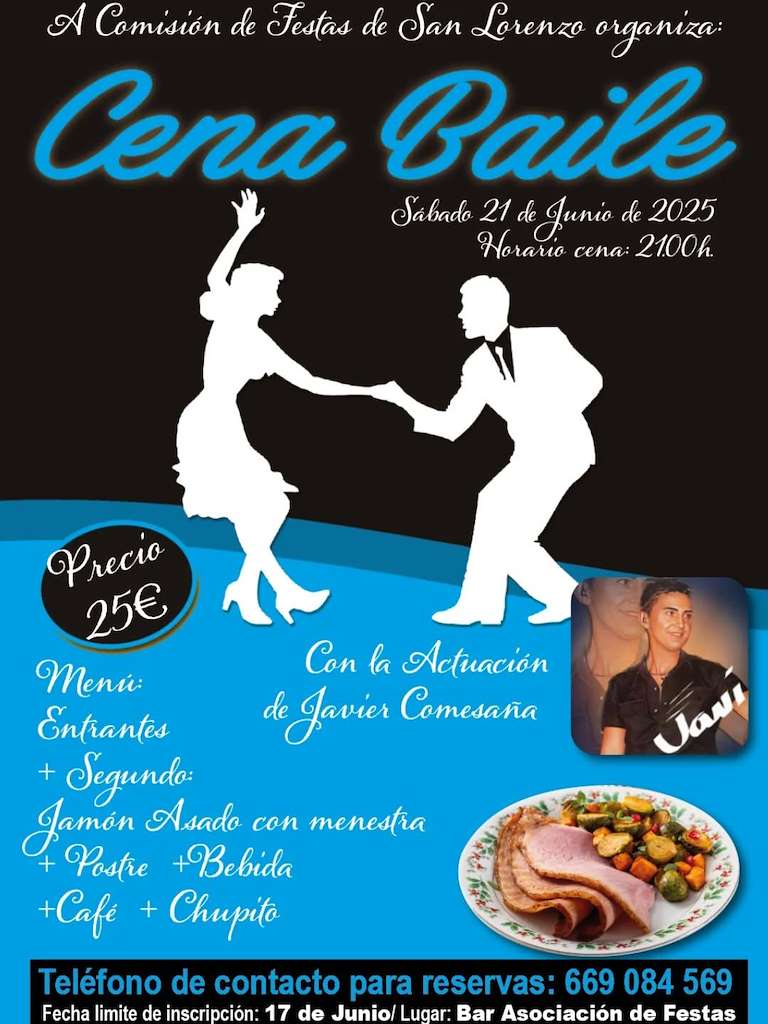 Cena Baile de San Lourenzo de Coruxo (2025) en Vigo