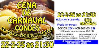 Cena de Carnaval de Condes 