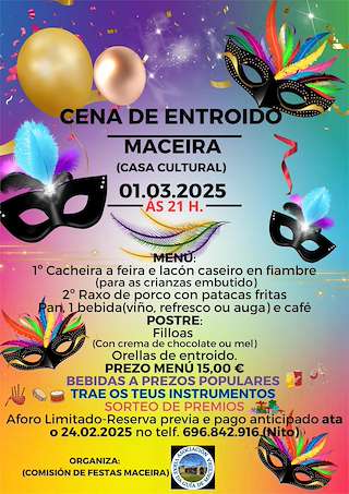 Cena de Carnaval de Maceira