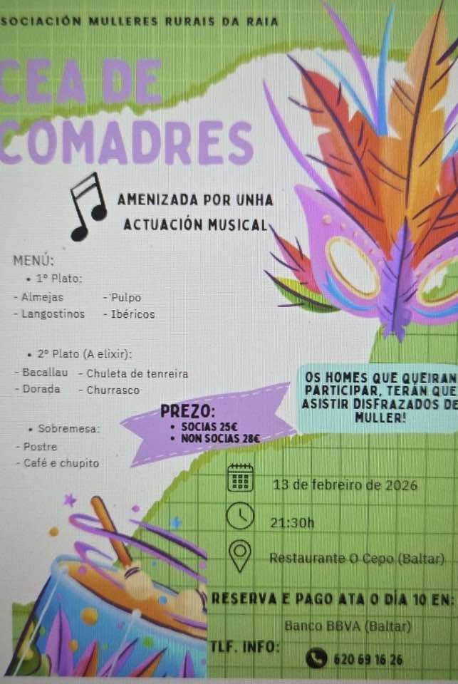 Cena de Comadres en Baltar